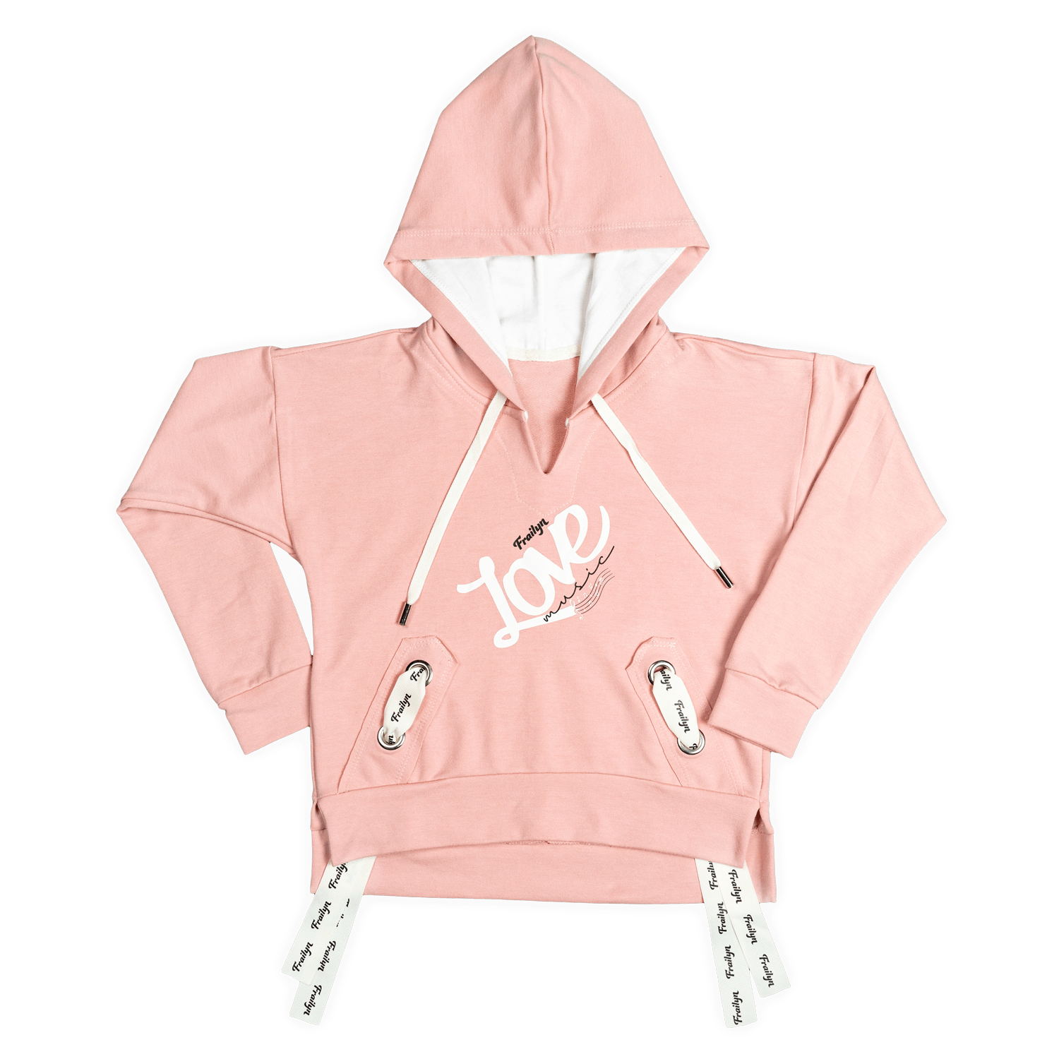 Conjunto deportivo para niña buzo con capucha - Imagen 9